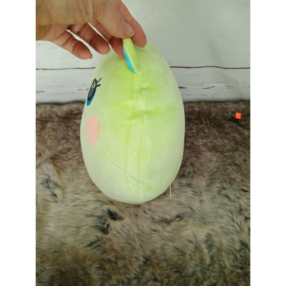 Ty Squish-A-Boo Clover Plush Green Bear‎ Stuffed Animal 10" - Picture 3 of 5